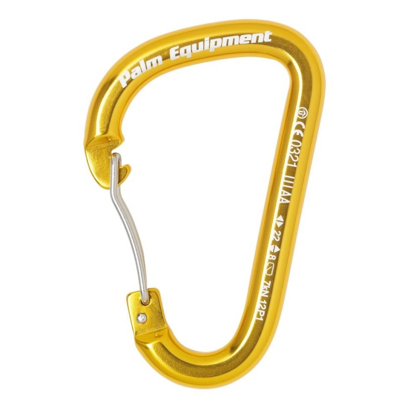 PALM Karabiner Wire Gate Gold