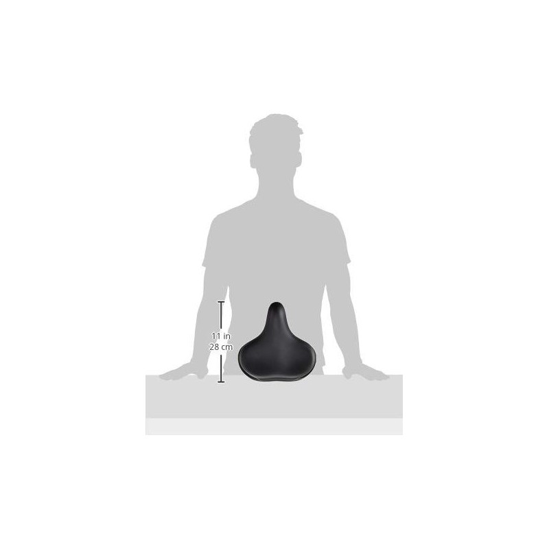 POINT Sjedalo za bicikl Endzone XL super komfort 274 x 274mm