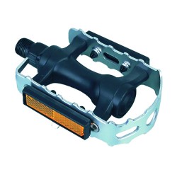 POINT Pedale Mtb alu plastic srebrno/crne