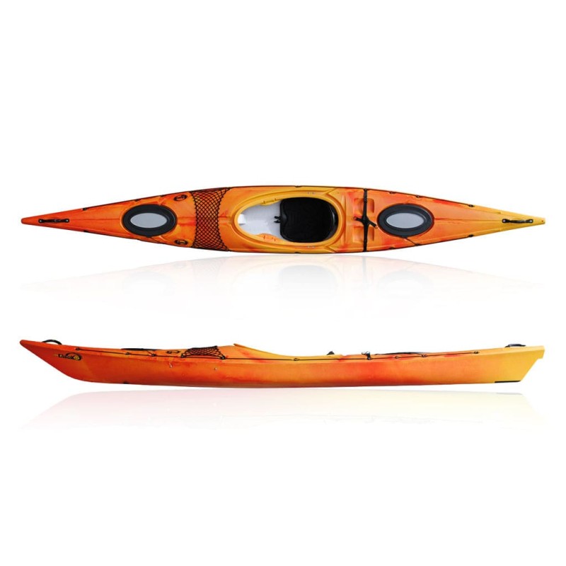 Kajak TIWOK EVO LUXE Red/Yellow