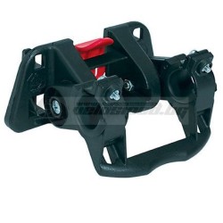 BELLELLI Košara za bicikl prednja CESTINO "PLAZA" srebrna