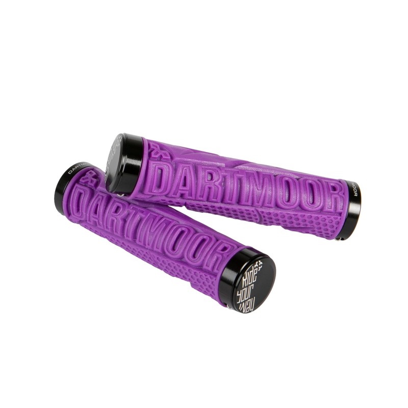 DARTMOOR Ručke gripovi Roots 130mm alu violet