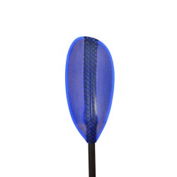 OPHION Veslo ENDURO blue 210-220cm hybrid lopatica, fiberglas ručka - dvodijelno