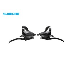 SHIMANO Ručica mjenjača + kočnice ST-EF500-4A 3X8 sp EZ-Fire plus 4F-alloy za V-brake