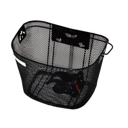 KENZEL Košara za bicikl prednja RMK Peony crna