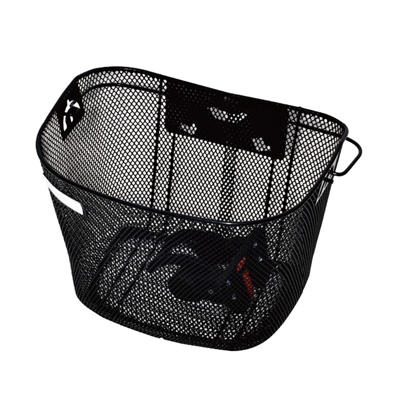 KENZEL Košara za bicikl prednja RMK Peony crna