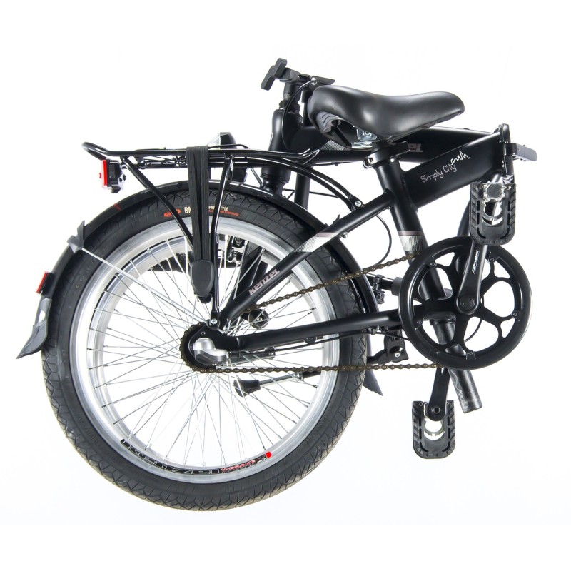 KENZEL SIMPLY CITY bicikl 20" 3sp crni