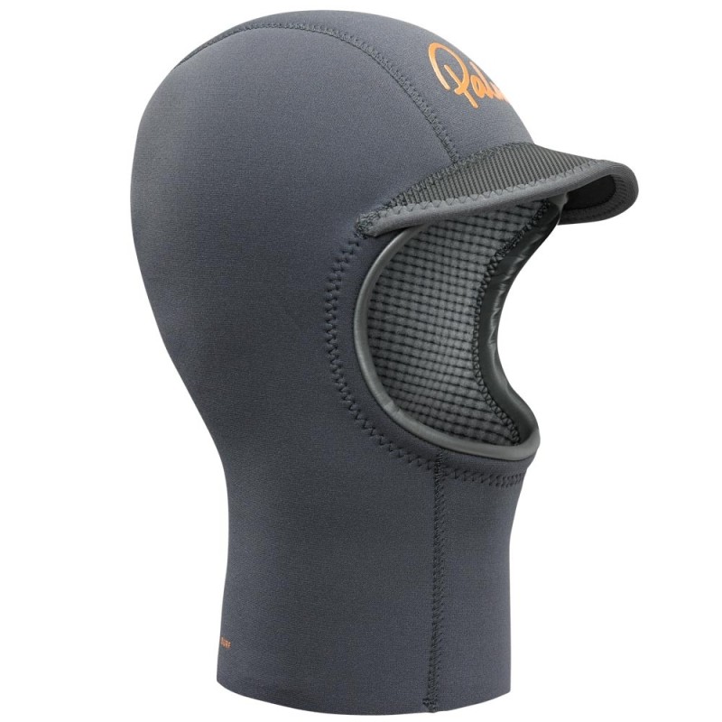 PALM SURF HOOD kapa jet grey one size