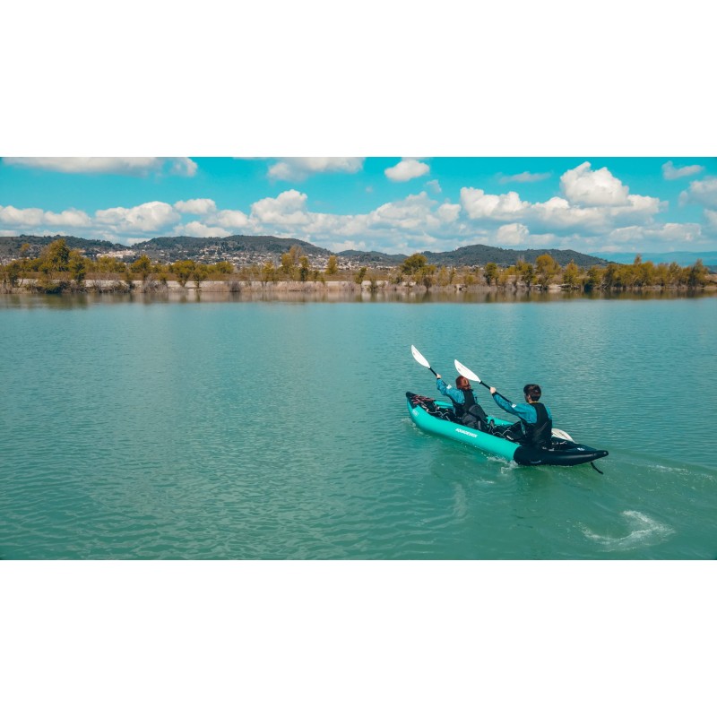 AQUA DESIGN KOLOA 360 Kajak na napuhavanje plavi dvosjed