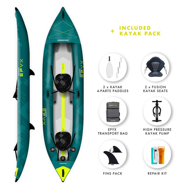 AQUA DESIGN EPYX 380 Kajak na napuhavanje