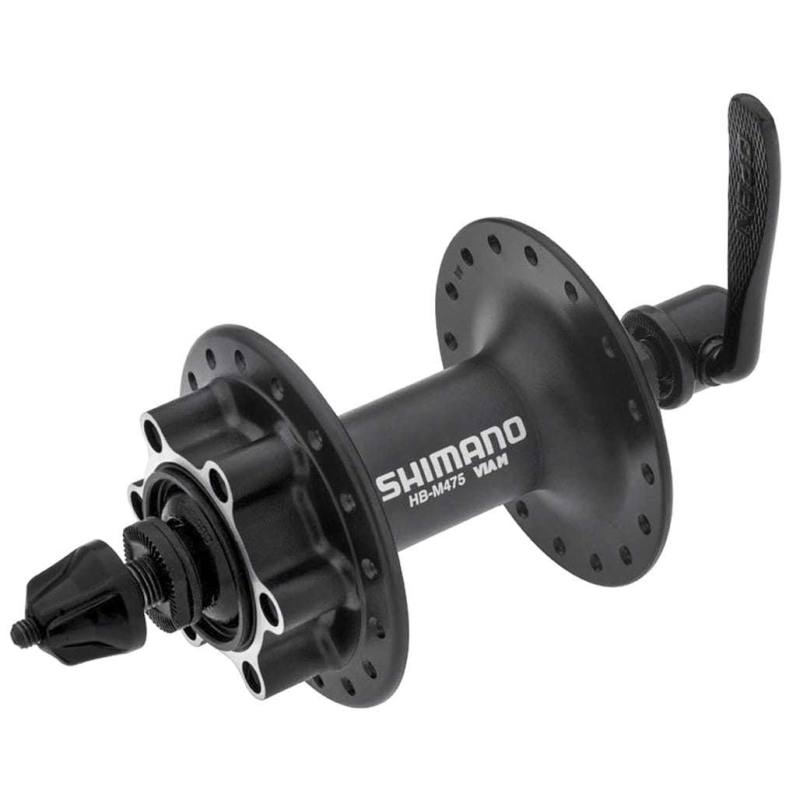 SHIMANO Prednja osovina kotača AXEL HB-M475L 32H