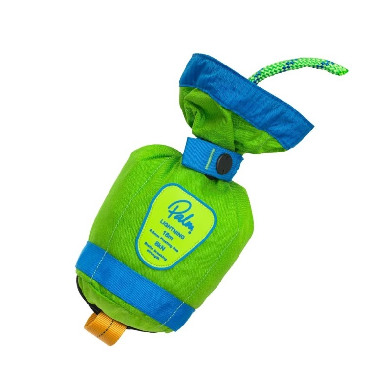 PALM Uže Lightning Throwline lime/ocean 18m