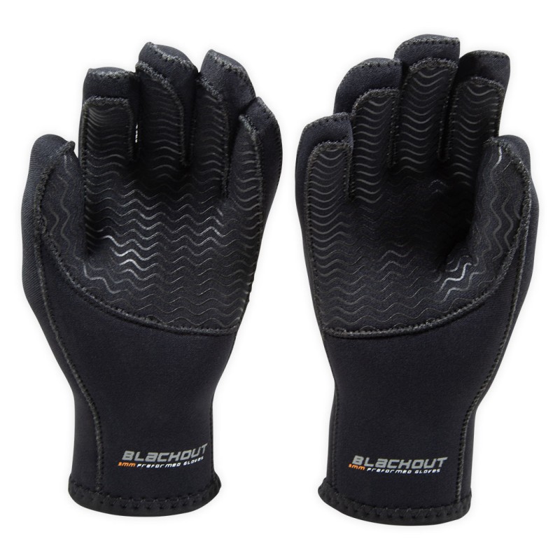 AQUA DESIGN BLACKOUT neopren rukavice