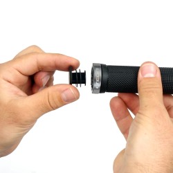 CROSSER Ručke gripovi HL-G201 black/grey