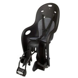 DIEFFE Sjedalica stražnja na ramu Bikey Relax RFM crno/siva