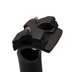 CROSSER Cijev sjedala 400mm - 31.6mm crna