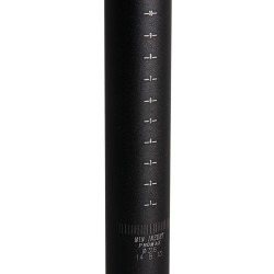 CROSSER Cijev sjedala 400mm - 31.6mm crna