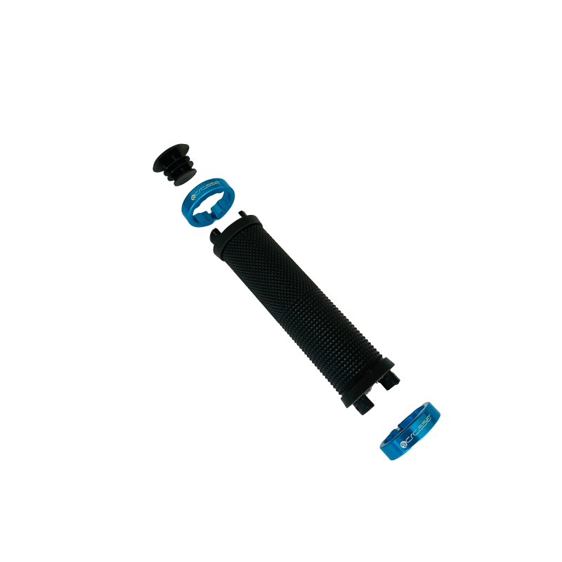 CROSSER Ručke gripovi HL-G201 black/turquoise