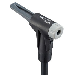 MERIDA DUAL GAUGE pumpa podna metalna crno/siva