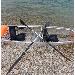 Veslo za prozirni kajak 217 cm