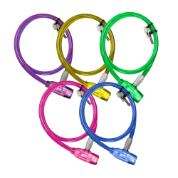 POINT Lokot za bicikl spirala u boji