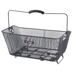 POINT Košara za bicikl stražnja 40 x 30 x 17cm crna