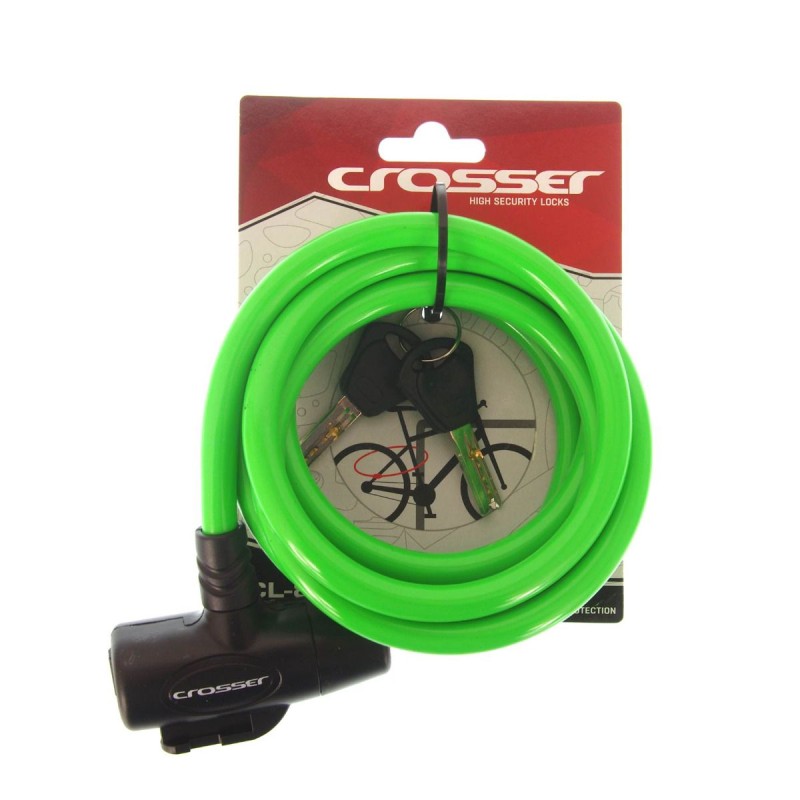CROSSER Lokot za bicikl CL-823 10 x 1800 mm svjetlo zeleni