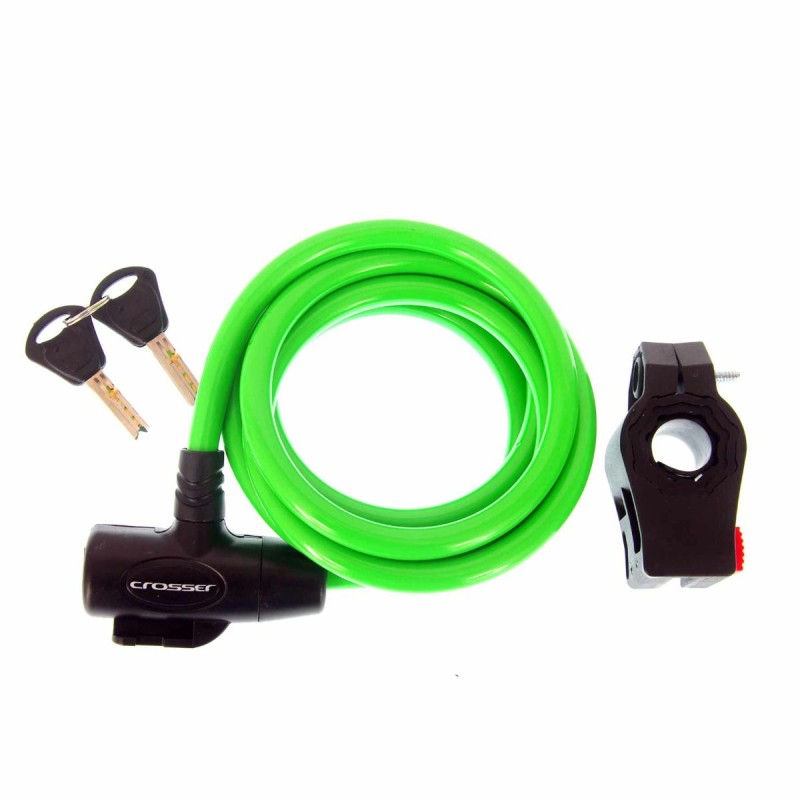 CROSSER Lokot za bicikl CL-823 10 x 1800 mm svjetlo zeleni