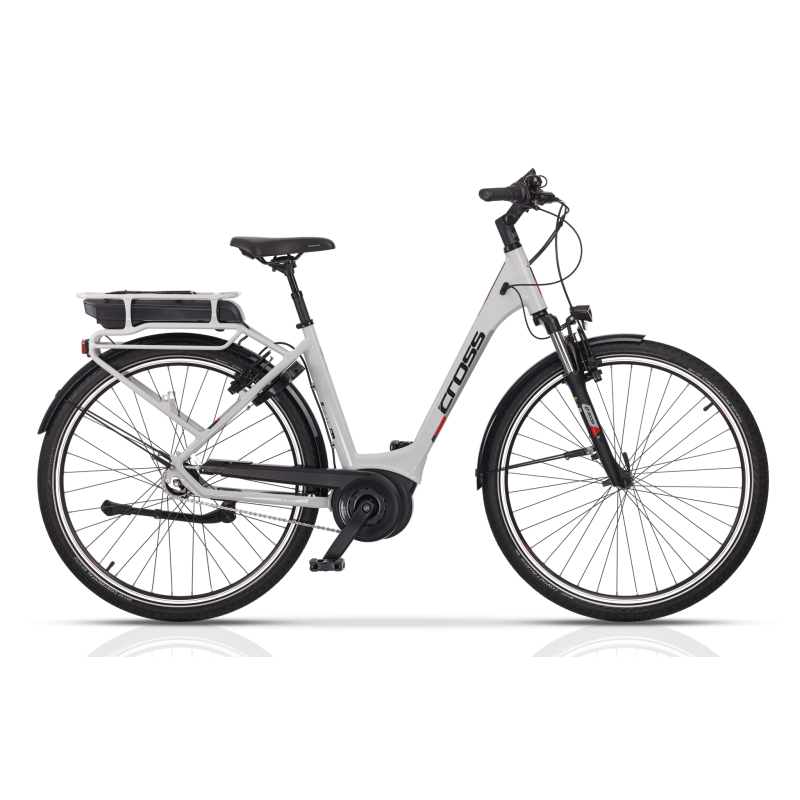 CREON 28" V-TRON RACK BOSCH WAVE 450 MID GRAY električni bicikl