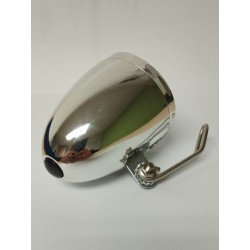 KENZEL Svjetlo prednje RETRO BE179 + držač silver