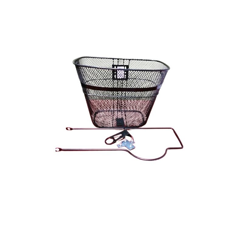 DHS Košara za bicikl prednja metalna fiksna