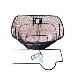 DHS Košara za bicikl prednja metalna fiksna