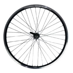 Kotač stražnji 26" X2 alu QR navoj crni 36H Joytech 752