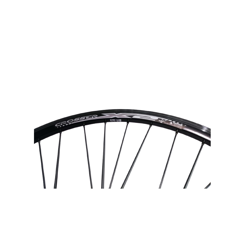 Kotač stražnji 26" X2 alu QR navoj crni 36H Joytech 752