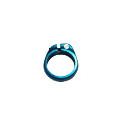 POINT Obujmica cijevi sjedala 34.9mm plava na inbus