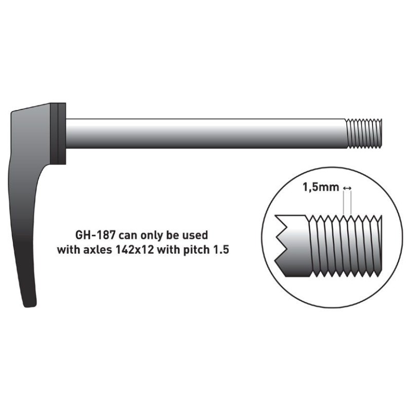 Dropout za E-Bike Cross Maverix G4 / Streamer