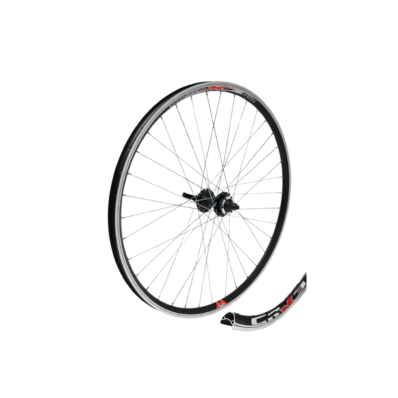 Kotač prednji 28" X3 alu QR disc crni 36H Joytech D761