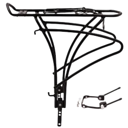 FOX Prtljažnik za bicikl 24-28" 135 x 370mm crni