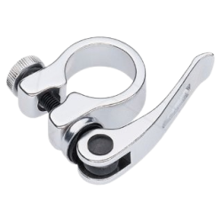 POINT Obujmica cijevi sjedala 28.6mm srebrna na QR