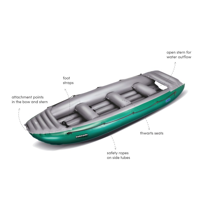 GUMOTEX COLORADO 450 čamac na napuhavanje