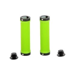 CROSSER Ručke gripovi HL-G201 green w/black rings