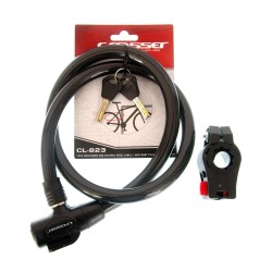 CROSSER Lokot za bicikl CL-823 15 x 900 mm crni - na ključ