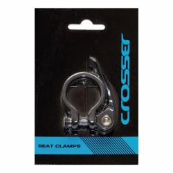 CROSSER Obujmica cijevi sjedala 35mm crna na QR