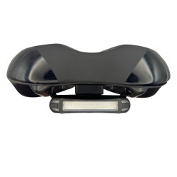 CROSSER Sjedalo za bicikl DD083MF 175mm s crvenim i plavim svjetlom