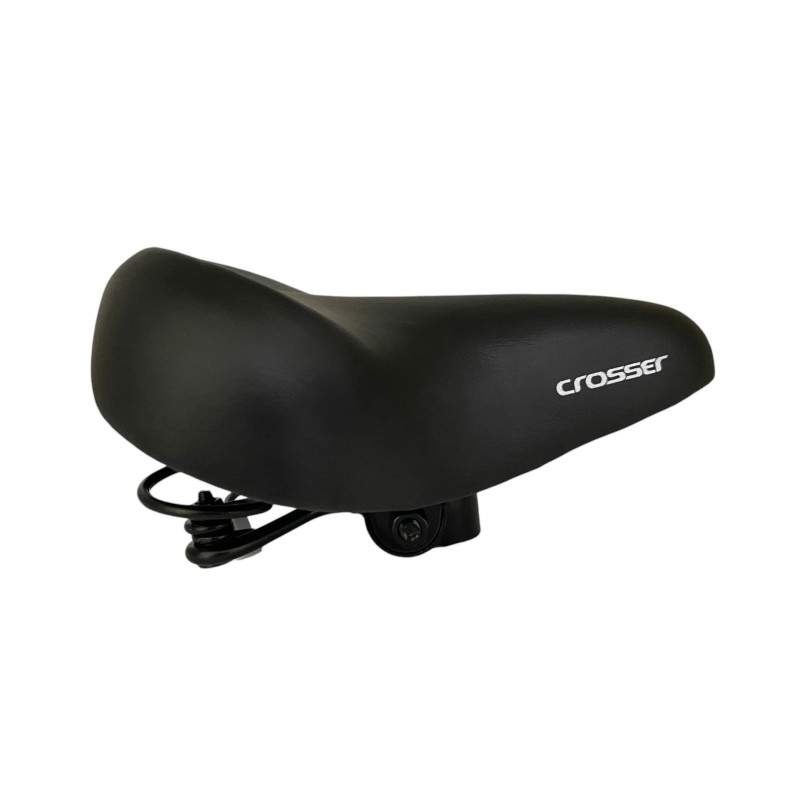 CROSSER  SJEDALO crno  s oprugama