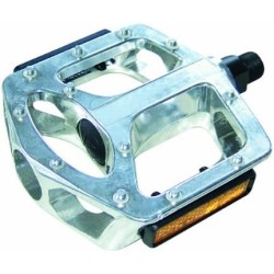POINT Pedale Mtb alu "Mono Block" srebrne