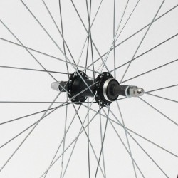 Kotač stražnji 26" X2 alu QR disc navoj crni 36H Joytech D242 6 bolt