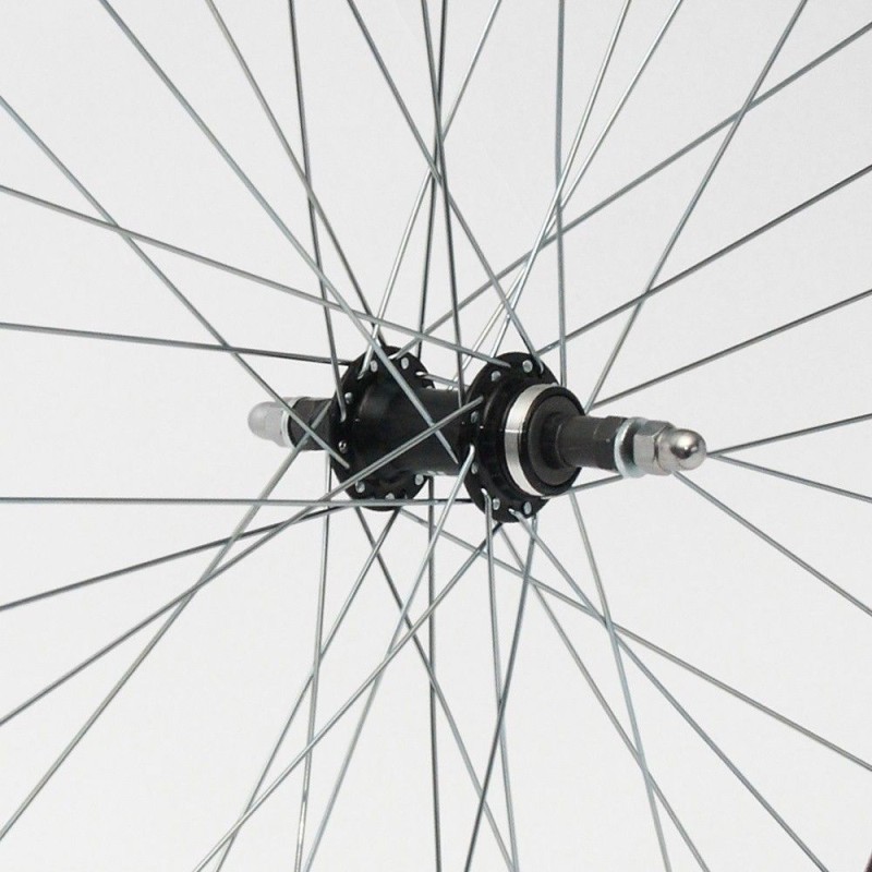 Kotač stražnji 26" X2 alu QR disc navoj crni 36H Joytech D242 6 bolt
