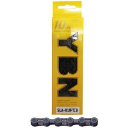 YBN Lanac 1/2" X 11/128" SLA-H10-TI gold 116 links 10spd