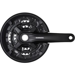 EFCMT2103EX422CL POGON SHIMANO FC-MT210-3, ZA STRAŽNJI 9 BRZINA, IZ 2 DIJELA, 175MM, 44-32-22Z SA ŠTITNIKOM,BEZ DIJELOVA OSOVINE POGONA, CRN, IND.PACK SHIMANO EAN : 4524667881926